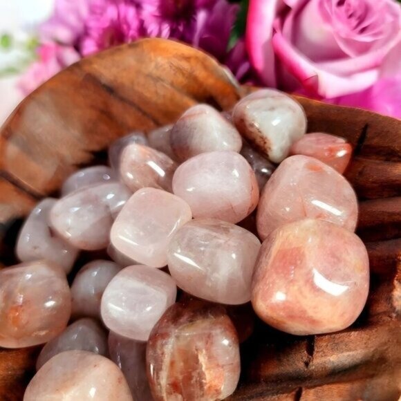 Fire Hematoid Quartz ✦ Rainbow Crystal Heart ✦ Grounding Focus Ritual NWT - Picture 11 of 13